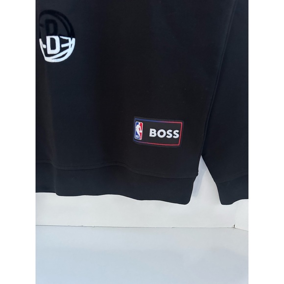 NWT HUGO BOSS NBA Brooklyn Nets Sweatshirt - Picture 6 of 11